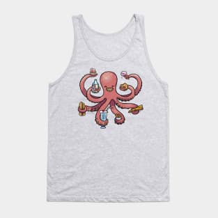 the happy octopus Tank Top